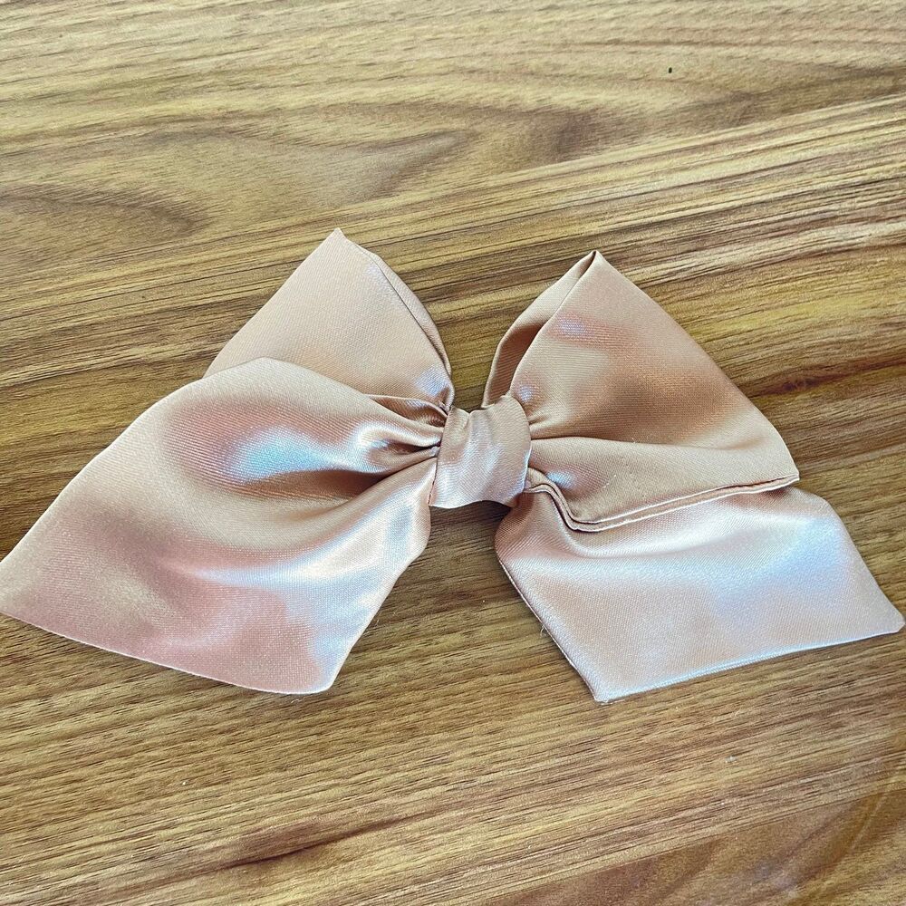 New Coquette hair bow chocolate color for women and girls - Picture 9 of 12